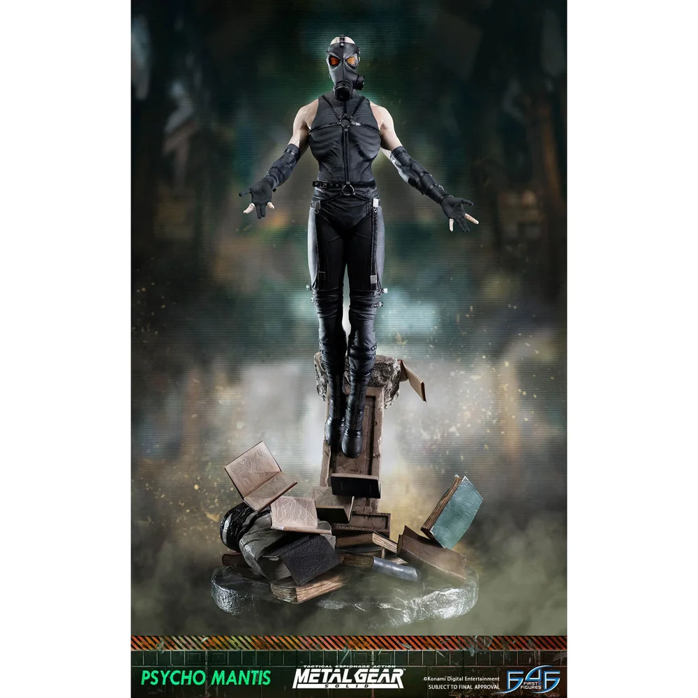 First 4 Figures Metal Gear Solid Resin Statue - Psycho Mantis Afbeelding 1