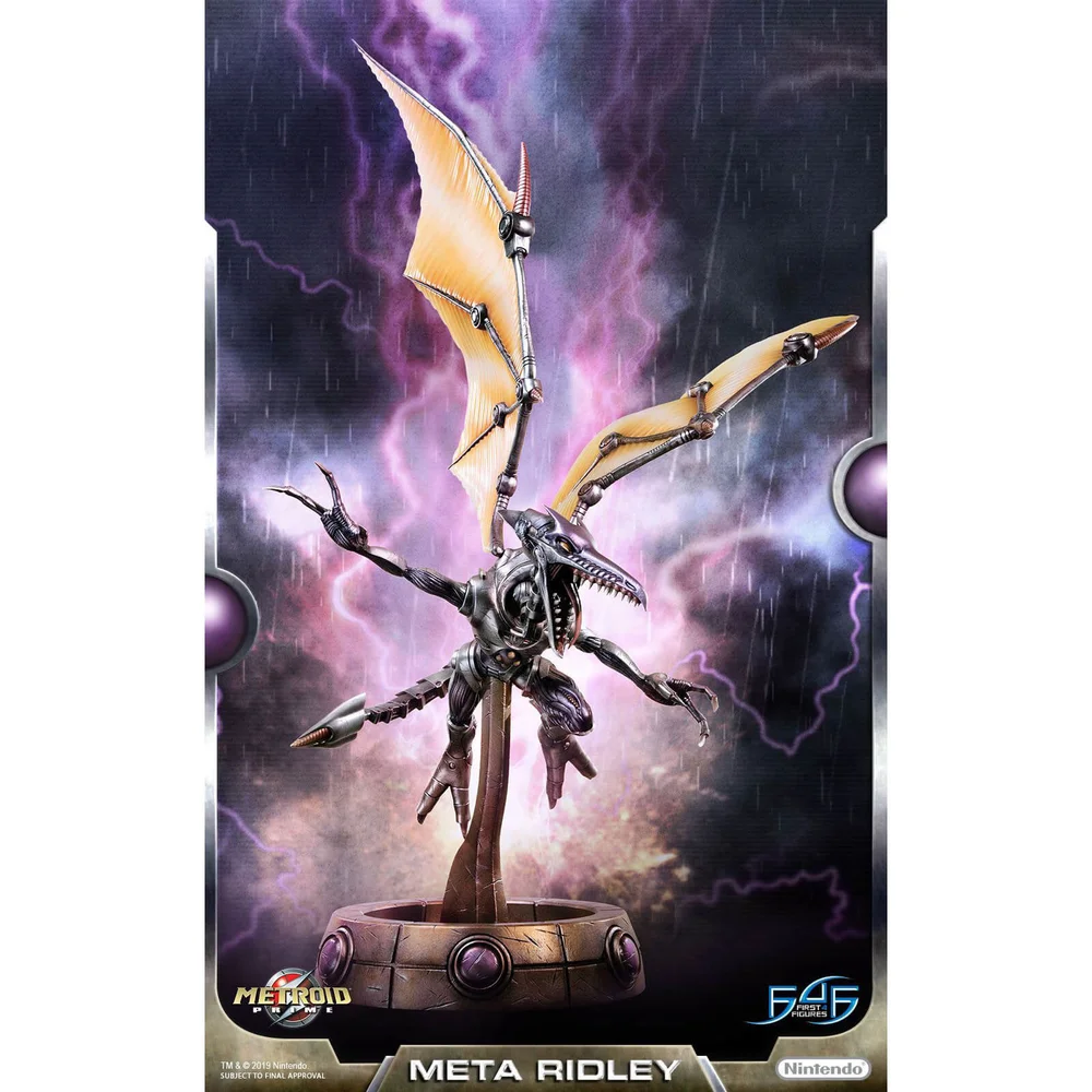 First 4 Figures Metroid Prime Resin Beeldje - Meta Ridley Afbeelding 1