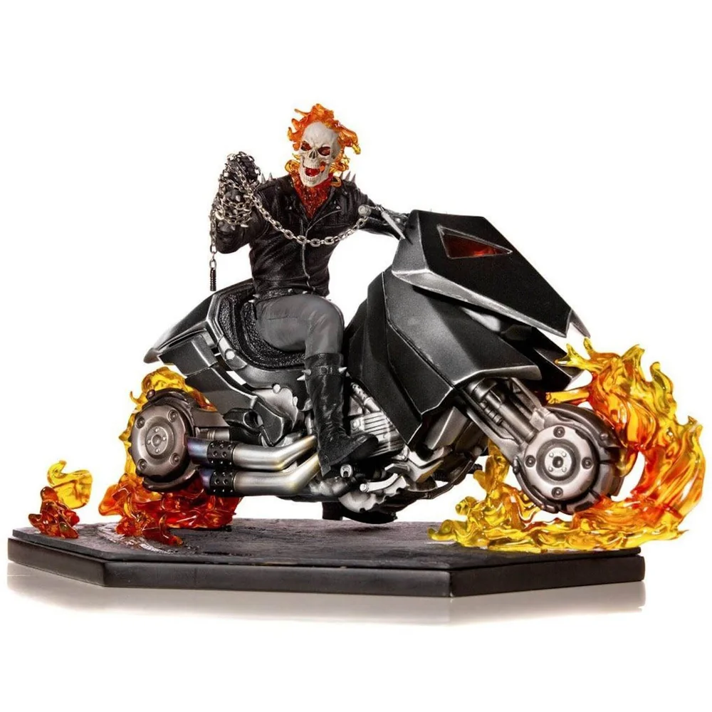 Iron Studios Marvel Comics Beeldje 1/10 Ghost Rider CCXP 2019 Exclusief 20 cm Afbeelding 1