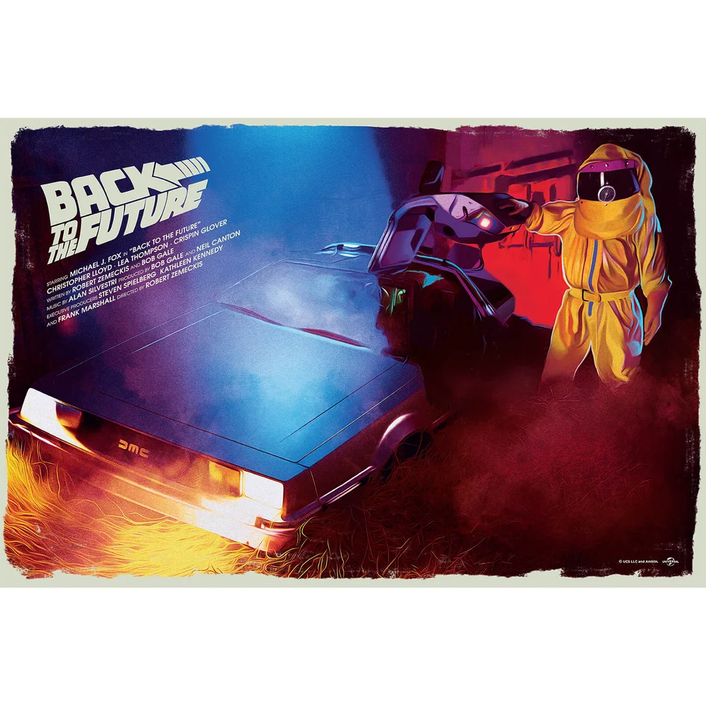 Back To The Future Giclee Print by Caroline Vermeir Afbeelding 1