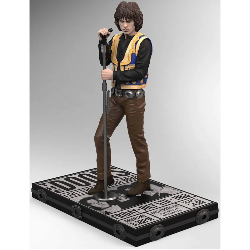 Knucklebonz The Doors Rock Iconz Statue 1/9 Jim Morrison 21 cm Afbeelding 1