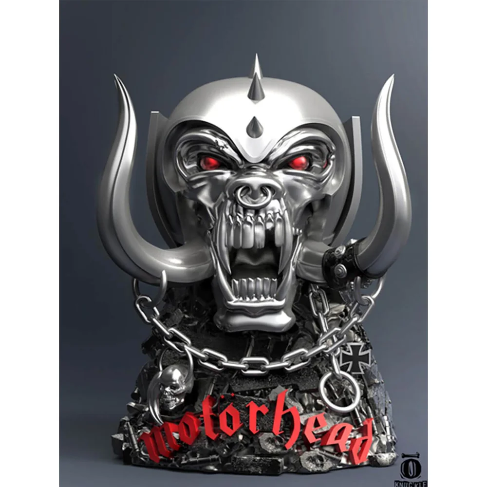 Knucklebonz Motorhead Rock Iconz Statue War Pig 18 cm Afbeelding 1