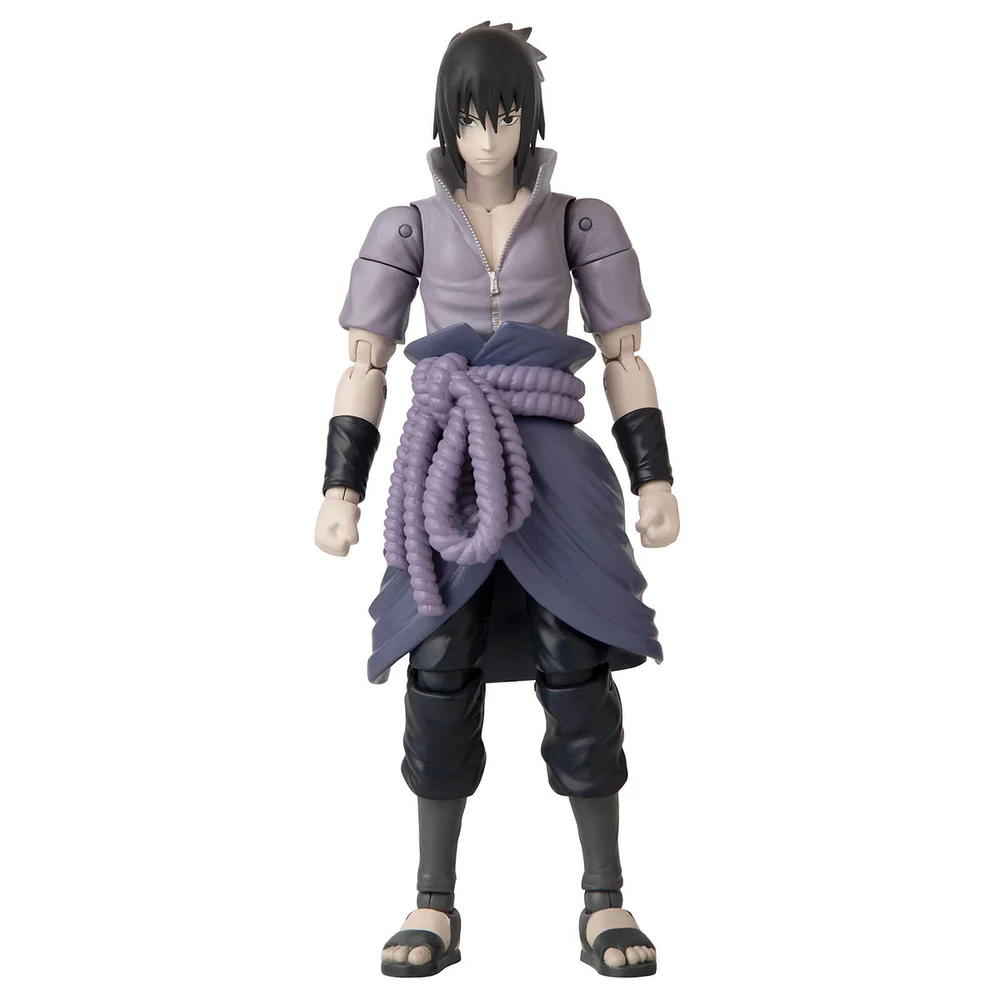 Bandai Anime Heroes Naruto Shippuden Uchicha Sasuke Action Figure Afbeelding 1