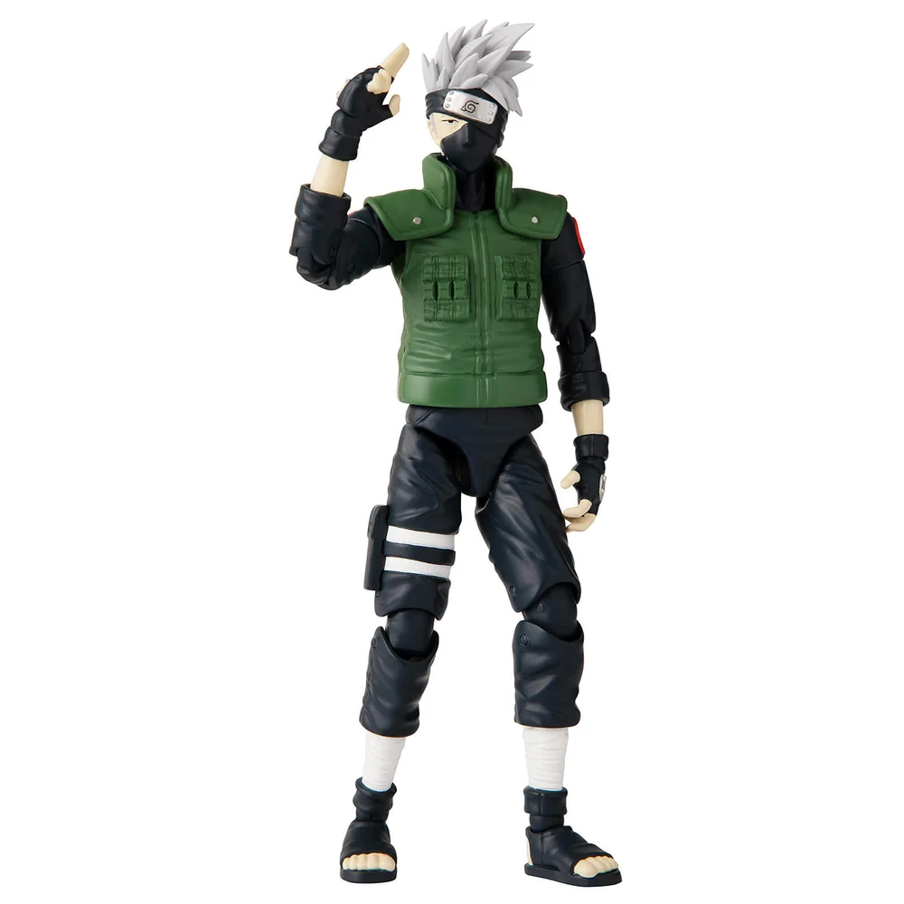 Bandai Anime Heroes Naruto Shippuden Hatake Kakashi Action Figure Afbeelding 1