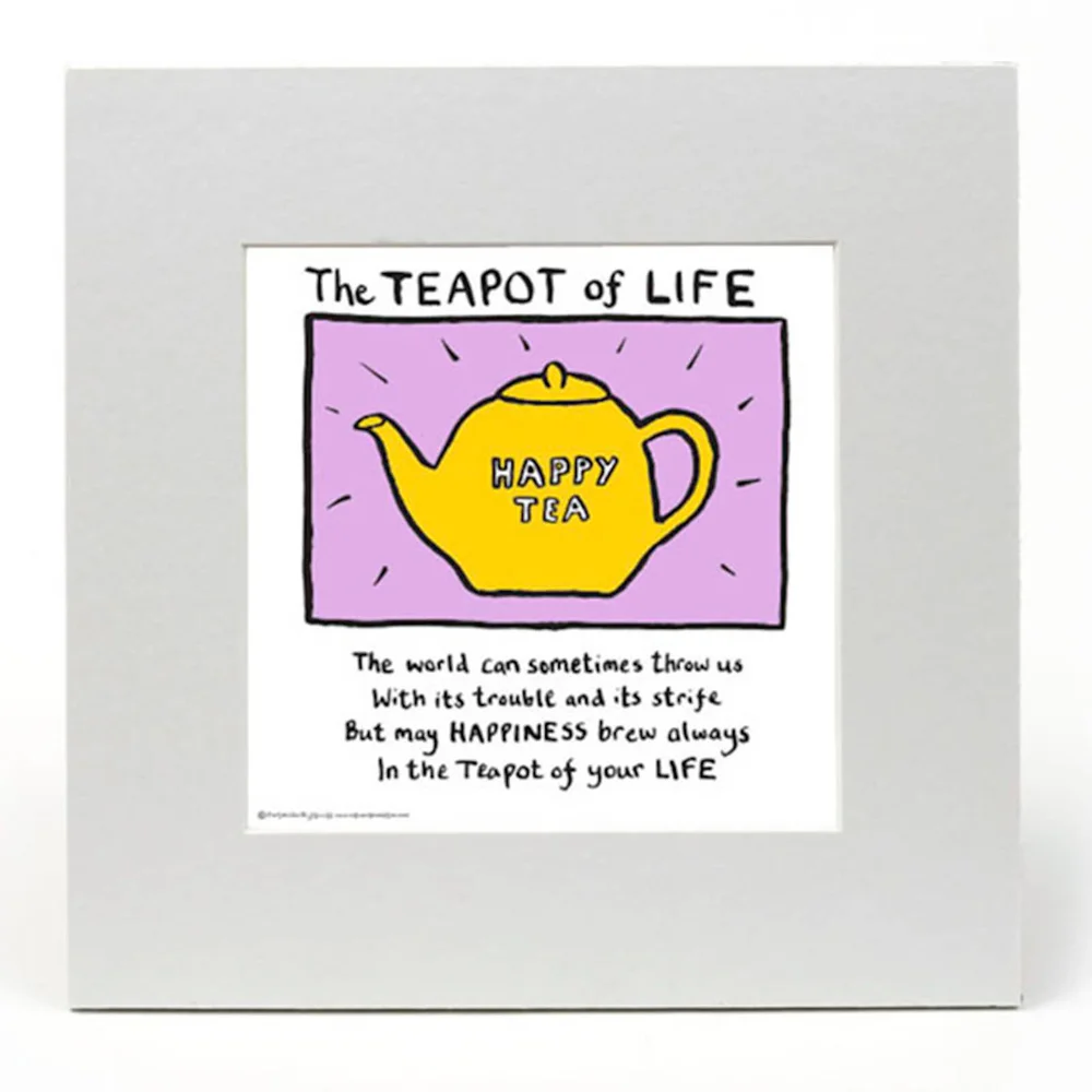 The Teapot of Life by Edward Monkton Afbeelding 1