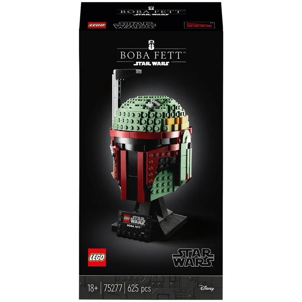 LEGO 75277 Star Wars Boba Fett Helm Displaymodel, Collectors Item Cadeau, Geavanceerde Bouwset voor Volwassenen Afbeelding 1