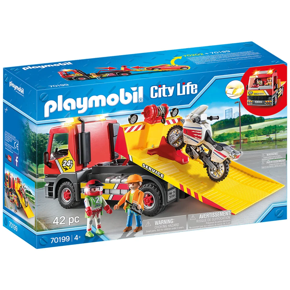 Playmobil City Life Towing Service (70199) Afbeelding 1