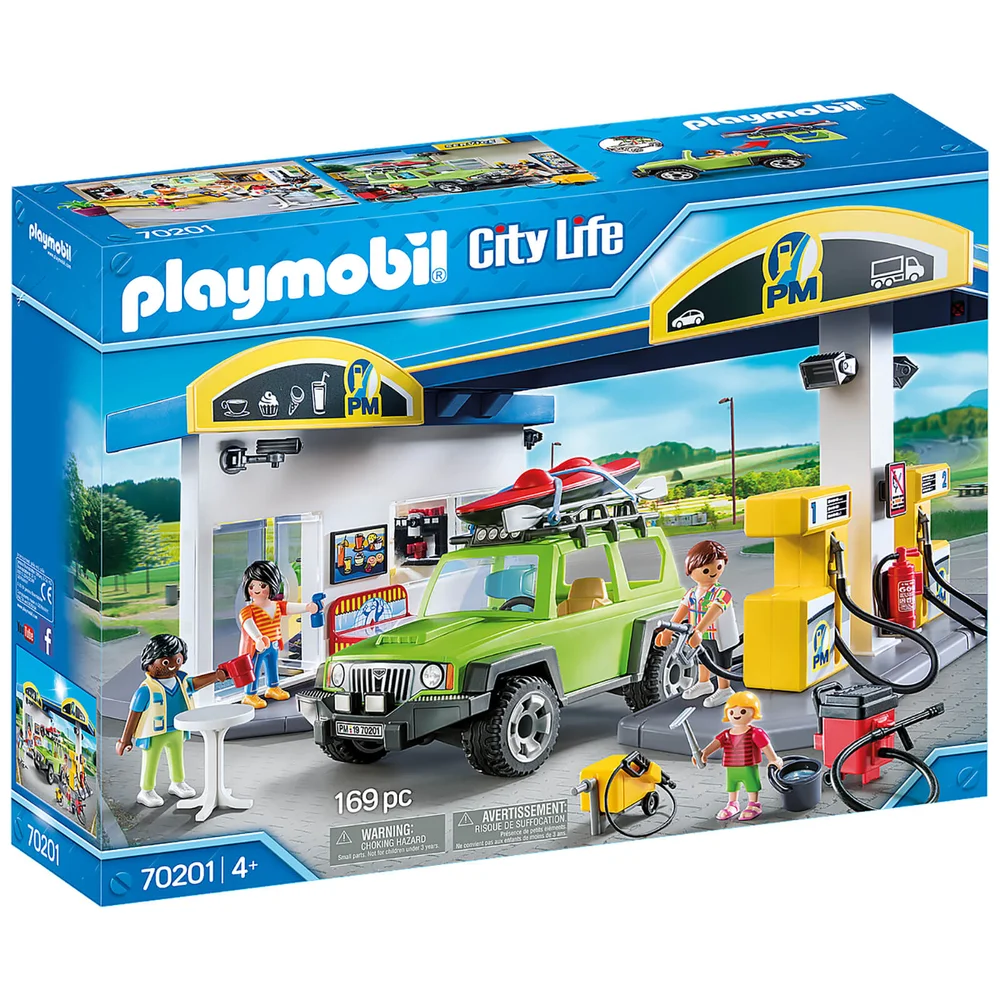 Playmobil City Life Fuel Station (70201) Afbeelding 1