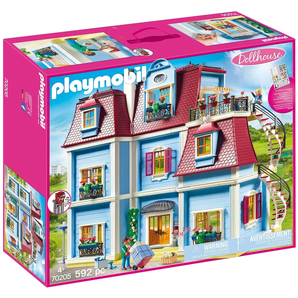 Playmobil Poppenhuis Groot Poppenhuis (70205) Afbeelding 1