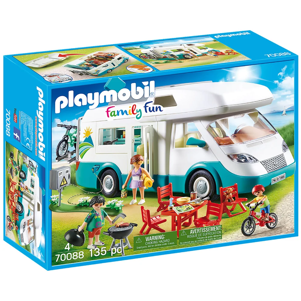 Playmobil Familieplezier Camper (70088) Afbeelding 1
