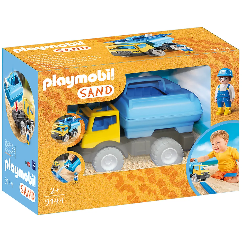 Playmobil Zand Water Tank Vrachtwagen met Afneembare Tank (9144) Afbeelding 1