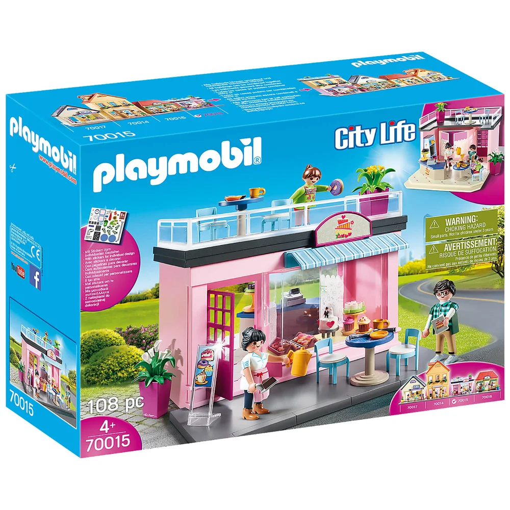 Playmobil City Life Mijn Café (70015) Afbeelding 1