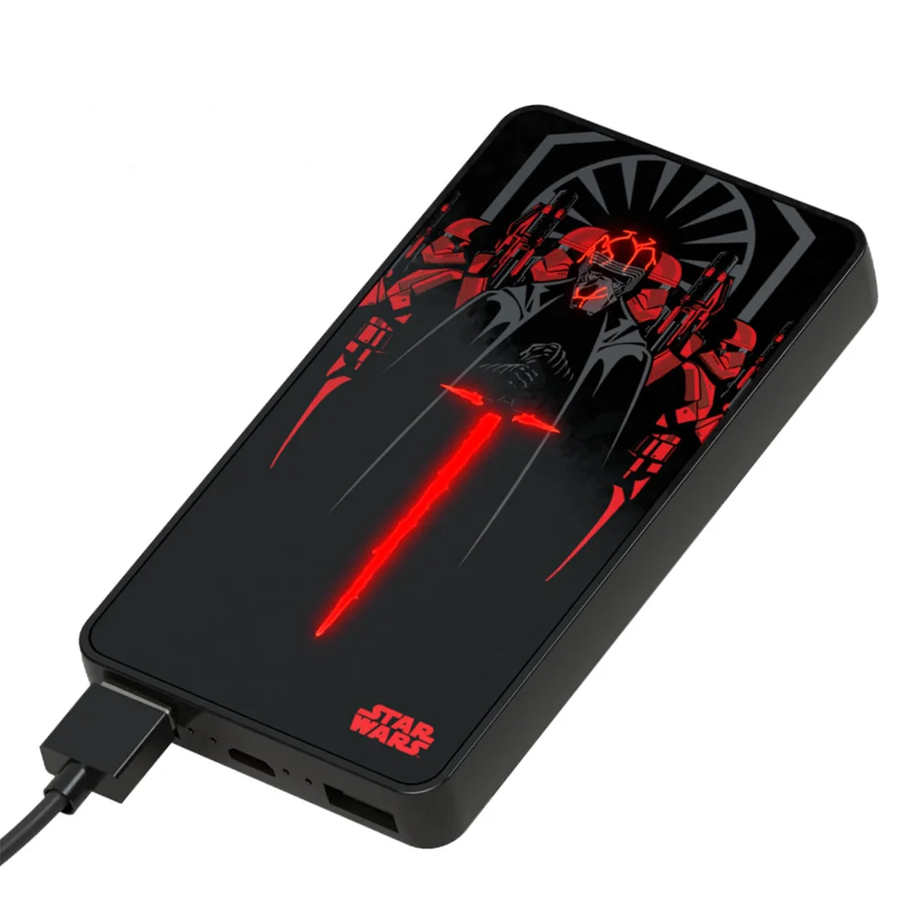 Star Wars Kylo Ren Power Bank Lumina 6000mAh Afbeelding 1