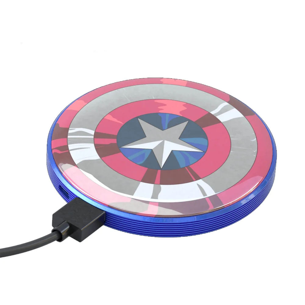 Marvel Captain America Power Bank Stripe 4000mAh Afbeelding 1