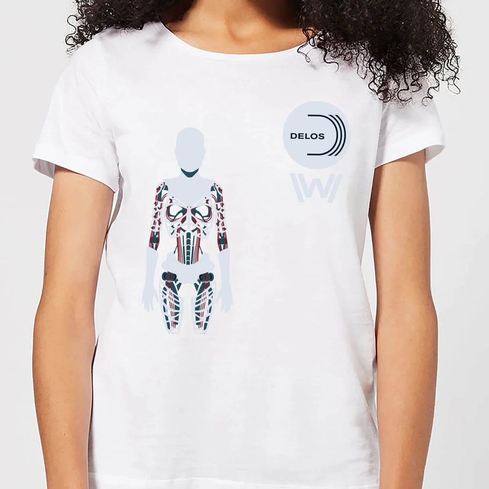 Westworld Delos Host Women's T-Shirt - White - XS Afbeelding 1