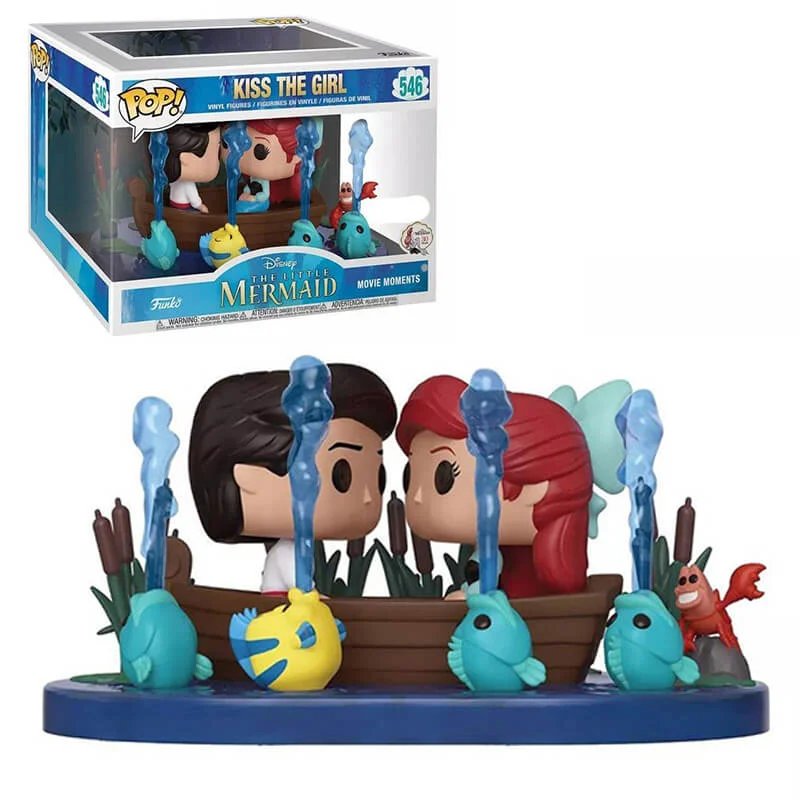 Disney The Little Mermaid Kiss The Girl EXC Pop! Movie Moment Afbeelding 1