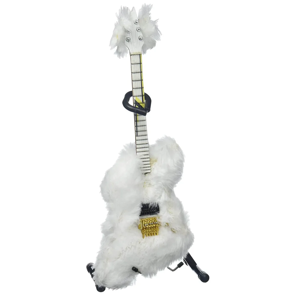 Axe Heaven ZZ Tops Billy Gibbons The Fur Miniatuur Basgitaar Replica Afbeelding 1