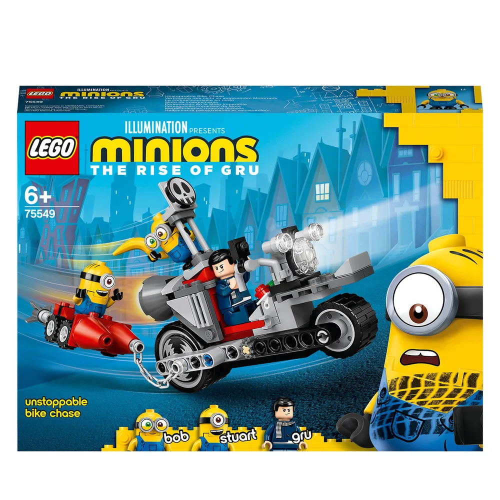LEGO Minions: Niet te Stoppen Fiets Chase & Skate Toy (75549) Afbeelding 1