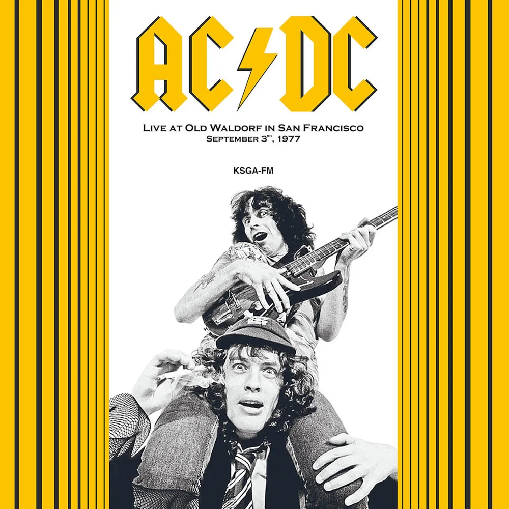 AC/DC - Live At Old Waldorf In San Francisco 3 september 1977 (Rood Vinyl) Afbeelding 1