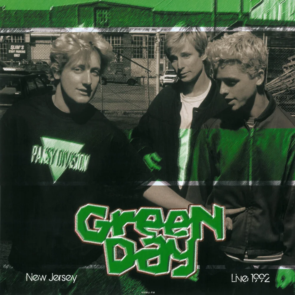 Green Day - Live In New Jersey 28 mei 1992 WFMU-FM (Wit Vinyl) Afbeelding 1