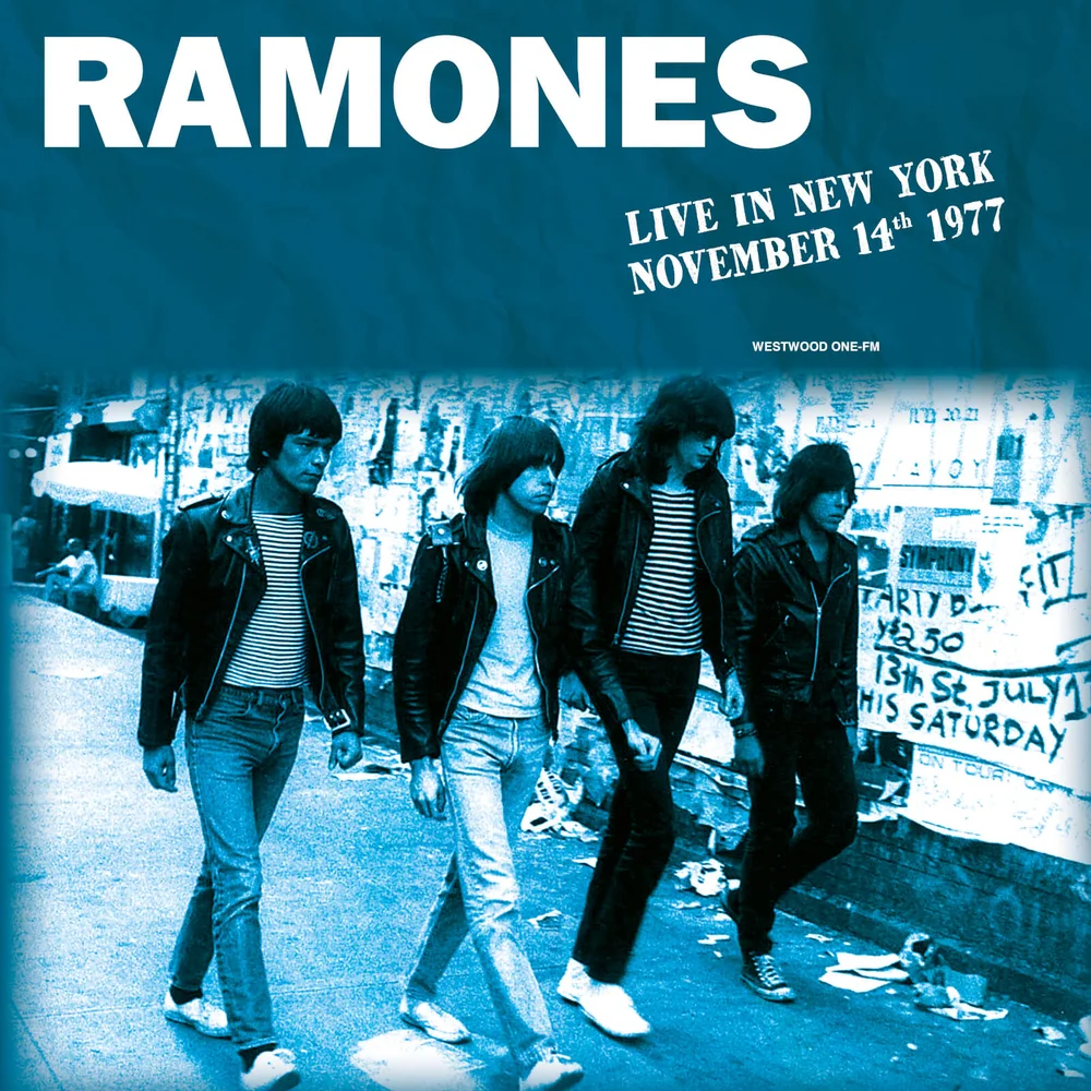 Ramones - Live in New York 14 november 1977 (Oranje Vinyl) Afbeelding 1