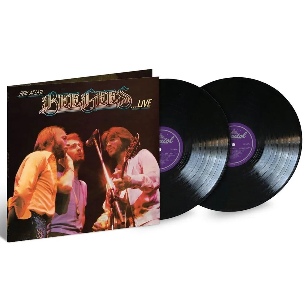 Bee Gees - Here At Last... Bee Gees Live 2LP Afbeelding 1