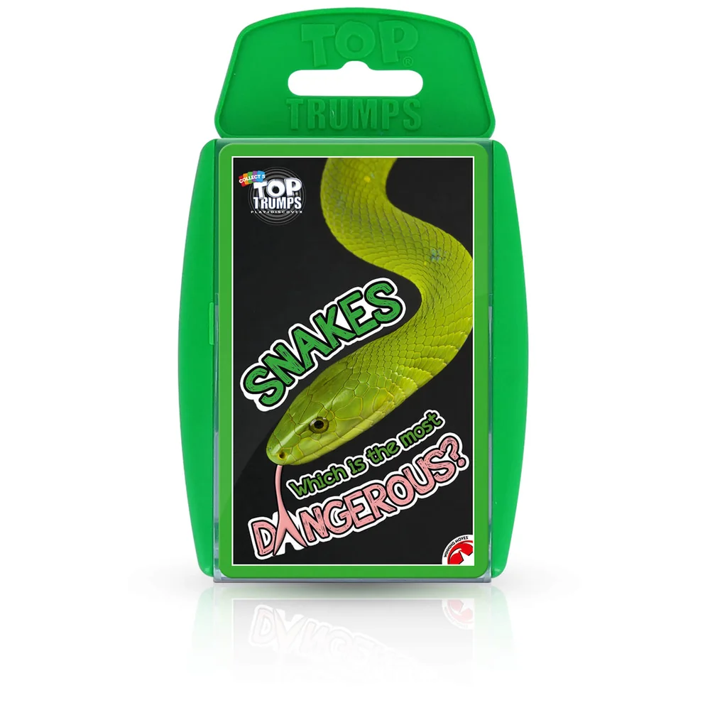 Top Trumps Card Game - Snakes Edition Afbeelding 1