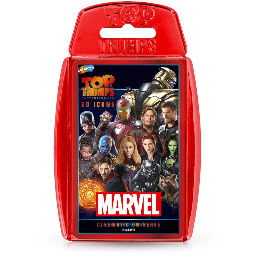 Top Trumps Card Game - Marvel Cinematic Universe Edition Afbeelding 1