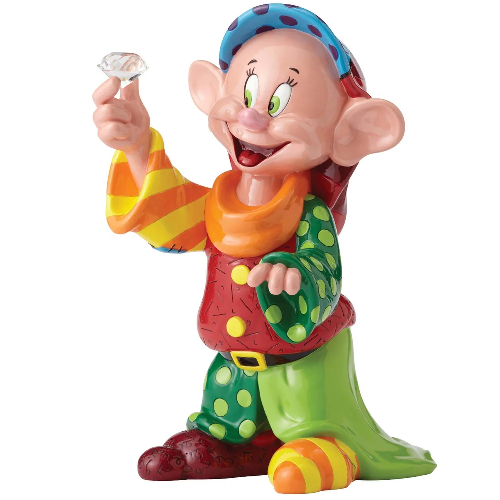 Enesco Disney Britto Dopey 80th Anniversary Piece 29cm Afbeelding 1