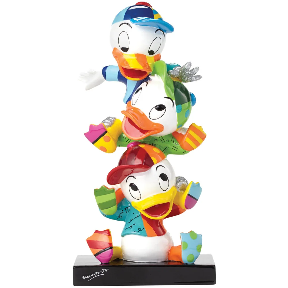 Enesco Disney Britto Huey, Dewey and Louie Figurine 21cm Afbeelding 1