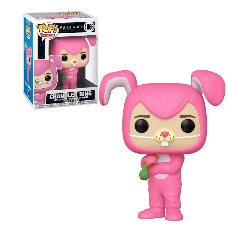 Friends Chandler als Bunny Pop! Vinylfiguur Afbeelding 1