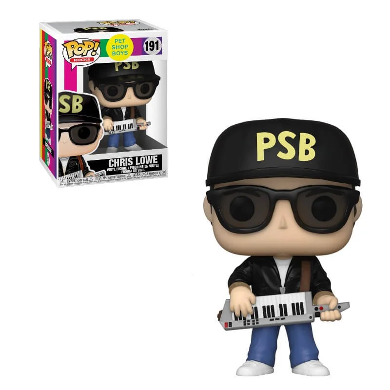 Pop! Rocks Pet Shop Boys Chris Lowe Pop! Vinylfiguur Afbeelding 1
