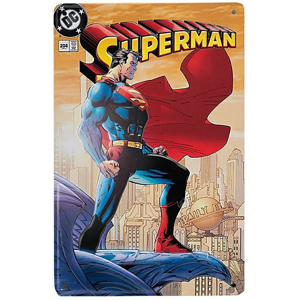 DC Comics Superman #204 Tin Plate Poster Afbeelding 1