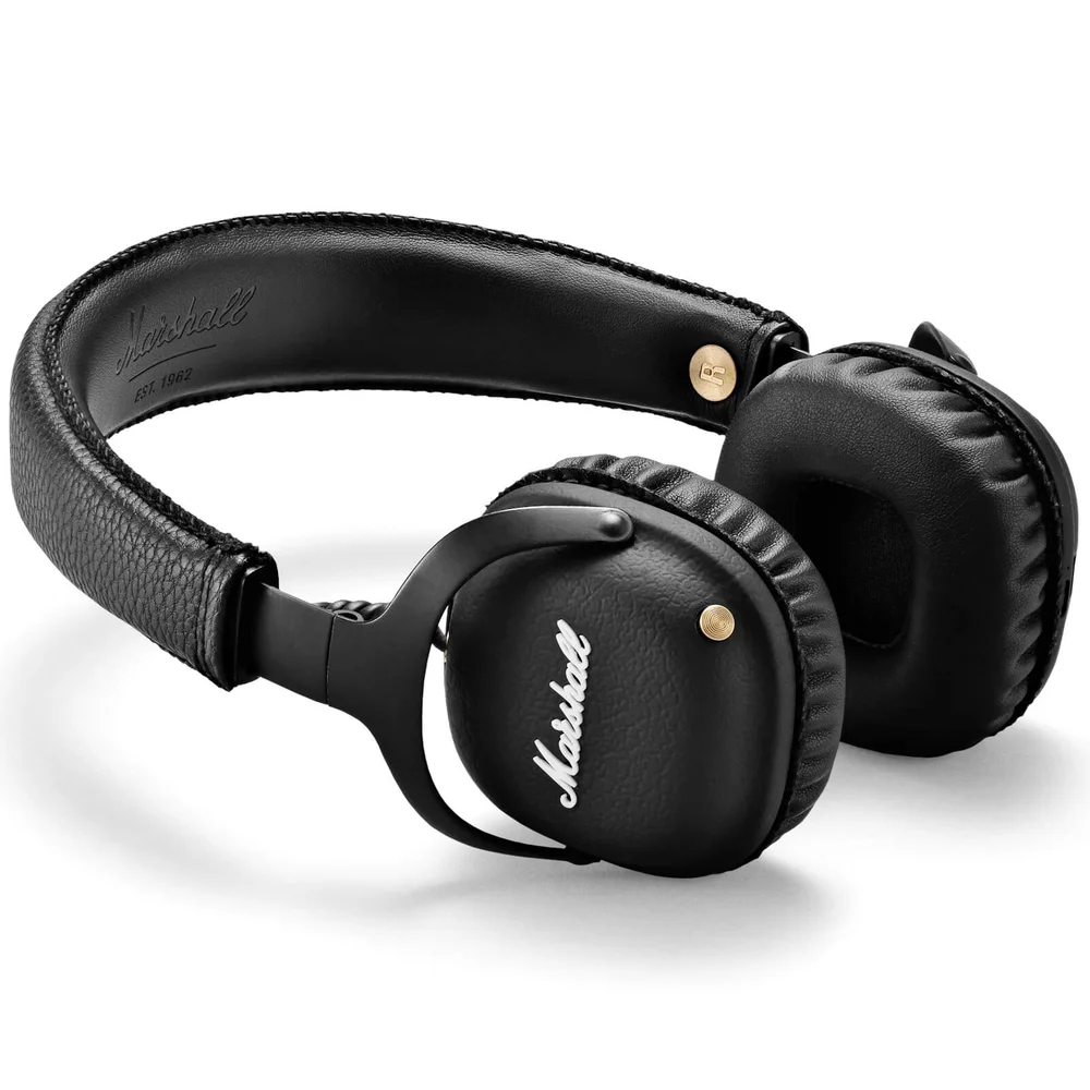 Marshall Mid Bluetooth Black On-Ear Headphones Afbeelding 1