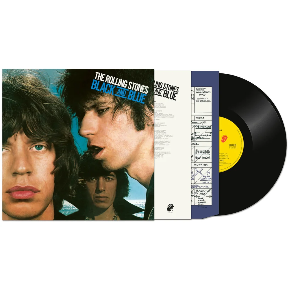 The Rolling Stones - Black and Blue Vinyl Afbeelding 1