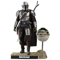 Hot Toys Star Wars The Mandalorian Actiefiguur 2-Pack 1/6 The Mandalorian & The Child Deluxe 30 cm