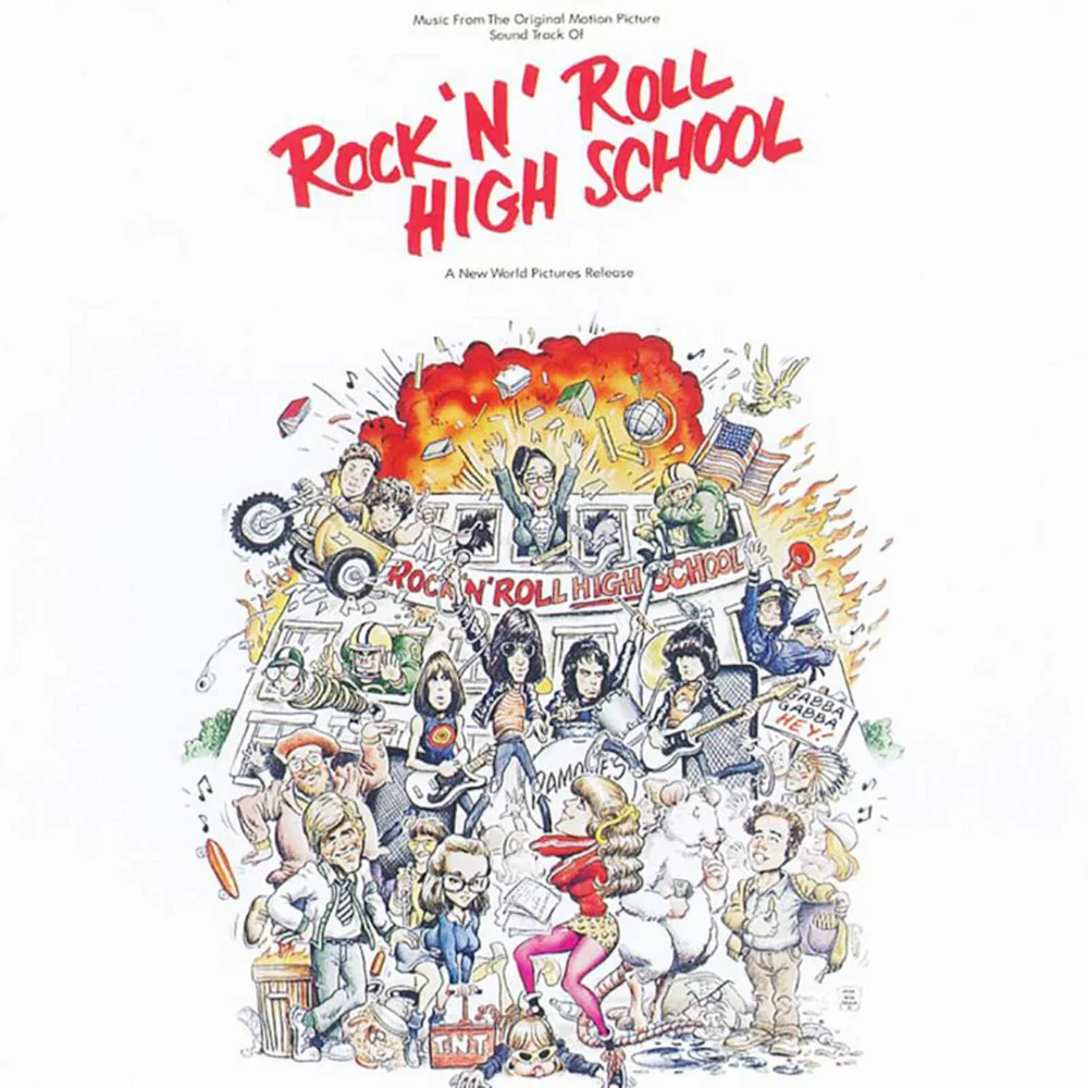 Rock 'N' Roll High School (Music From The Original Motion Picture Soundtrack) LP Afbeelding 1