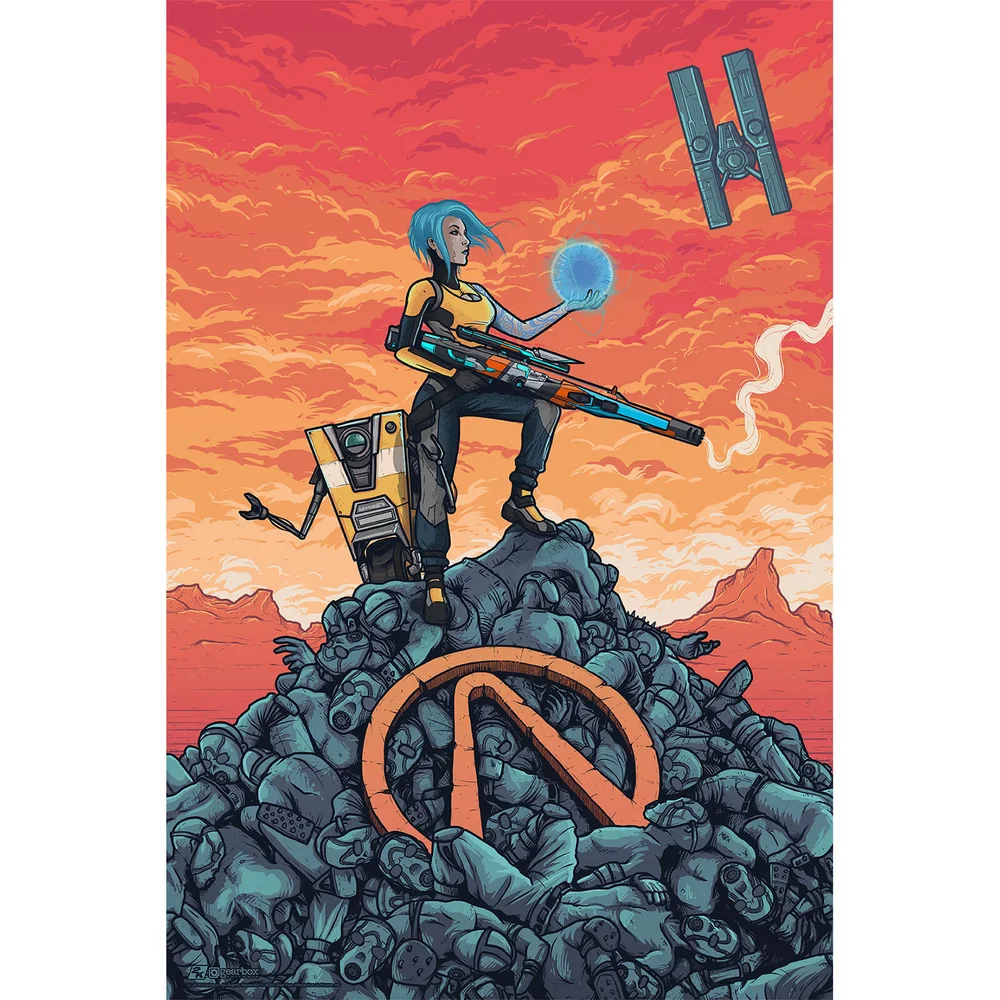 Borderlands 'Maya' Giclee Print - 16x24 Inches Afbeelding 1