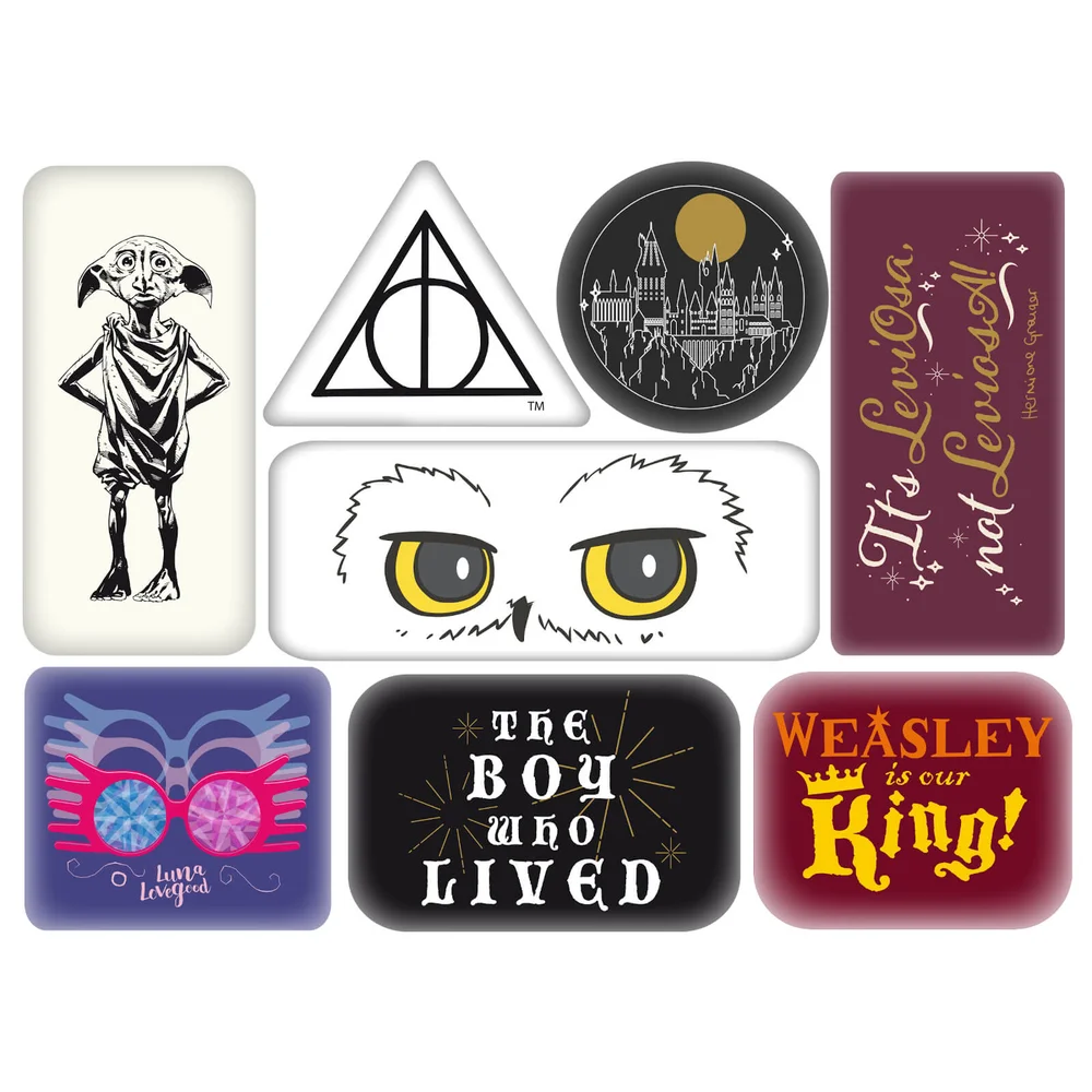 Harry Potter Karakters Magneet Set Afbeelding 1
