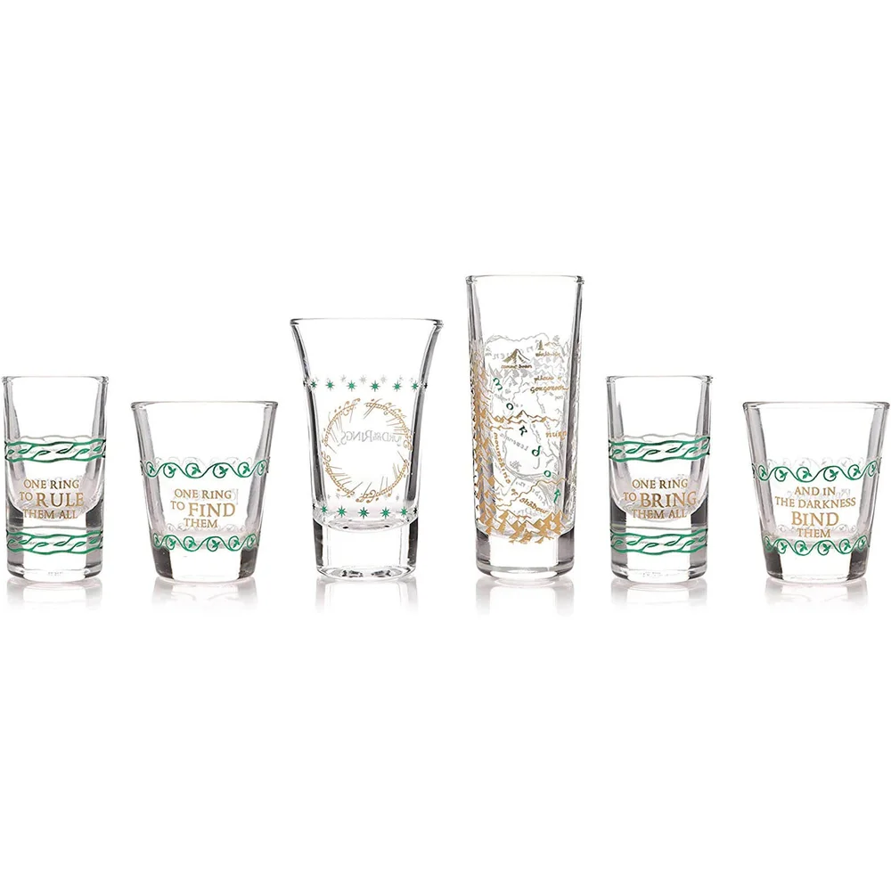 Lord of the Rings Shot Glas Set Afbeelding 1