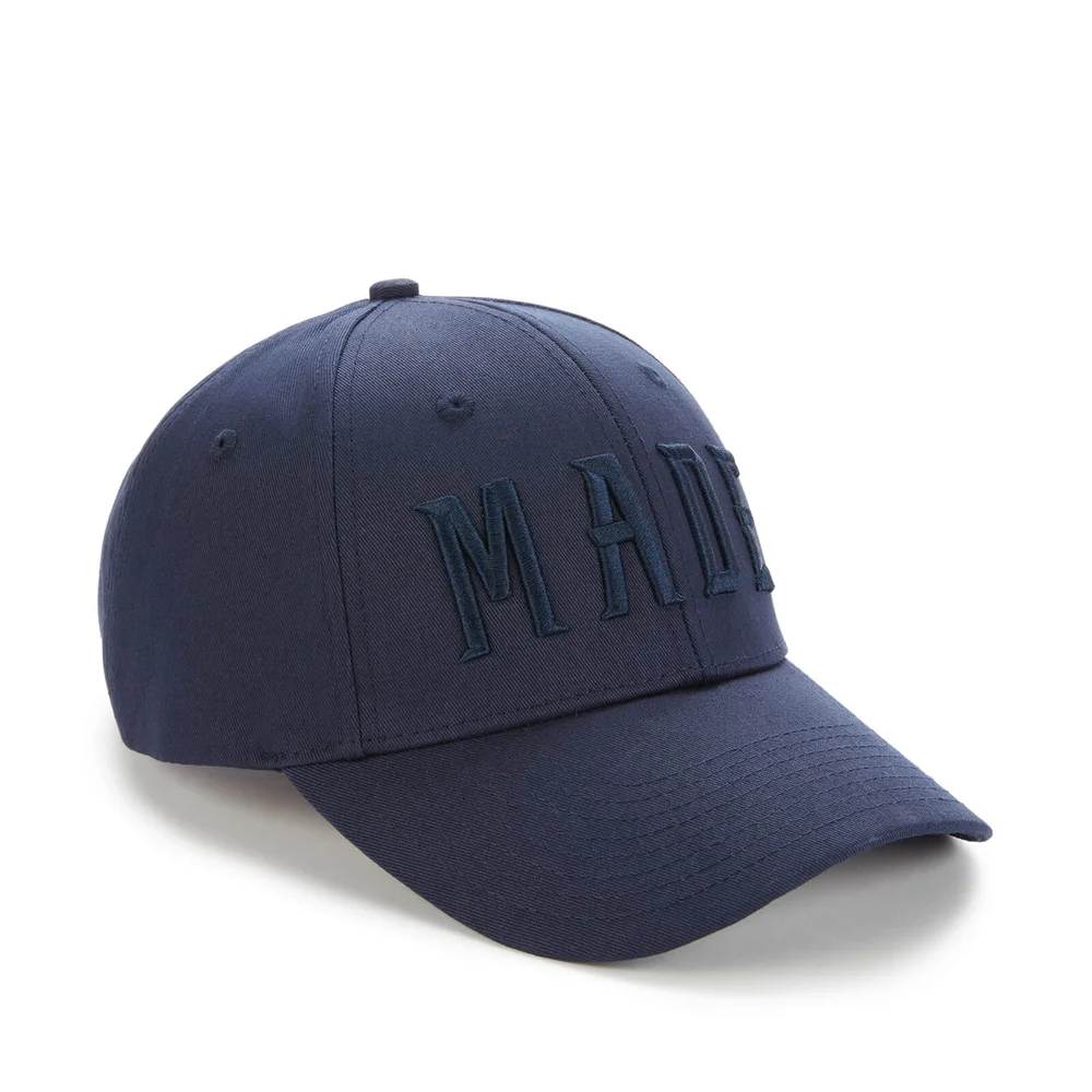 Milliner Made Baseball Cap - Navy Afbeelding 1