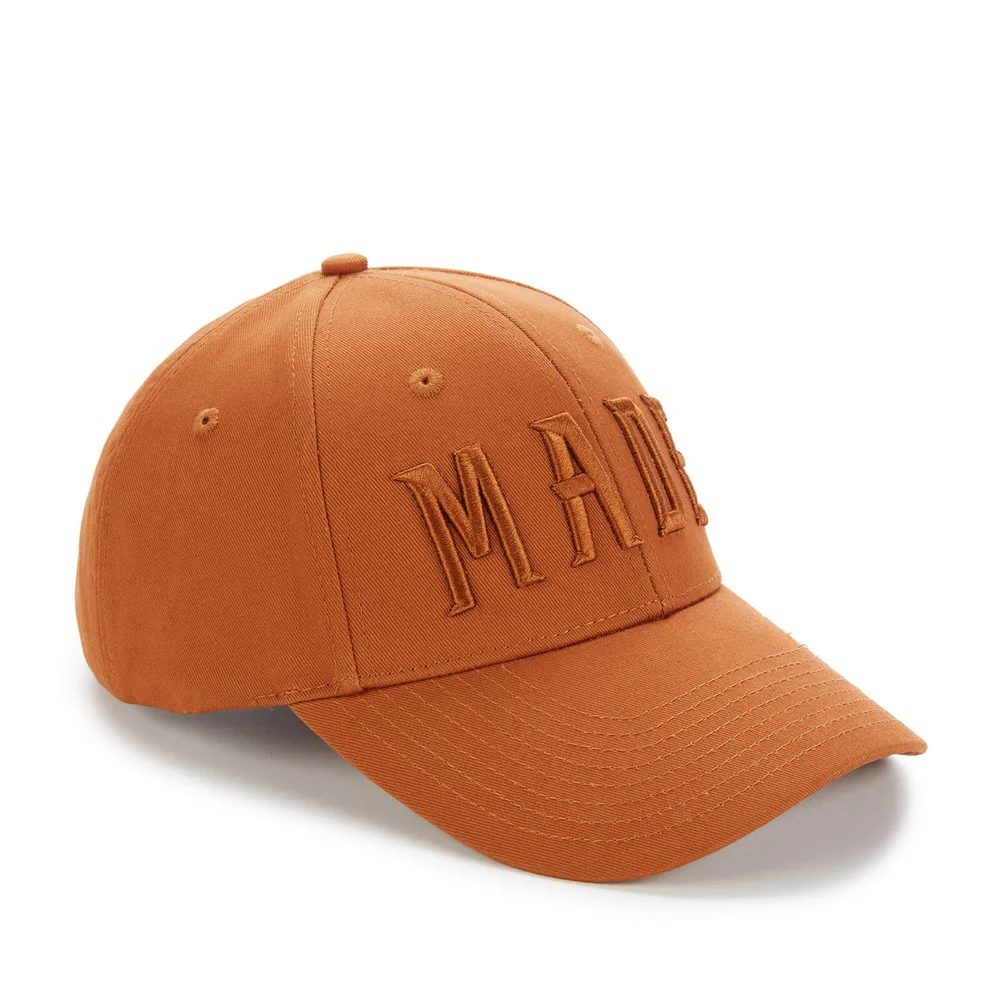 Milliner Made Baseball Cap - Mustard Afbeelding 1