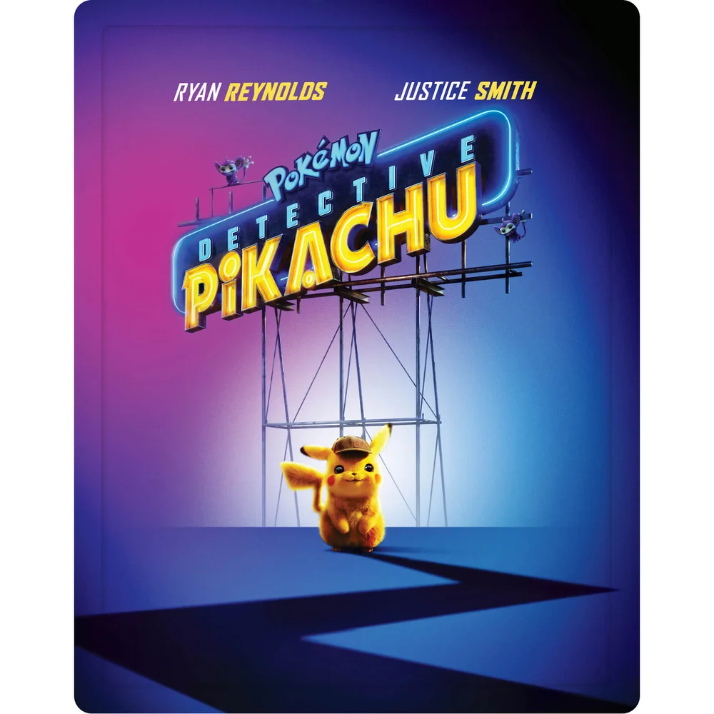 Pokemon: Detective Pikachu - 3D Limited Edition Steelbook (Inclusief 2D Blu-ray) Afbeelding 1