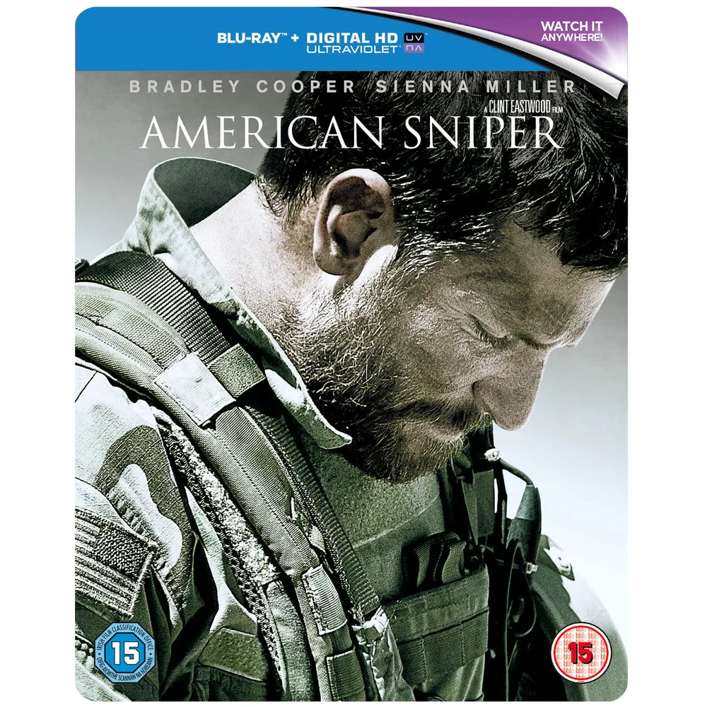 American Sniper - Blu-ray Limited Edition Steelbook Afbeelding 1
