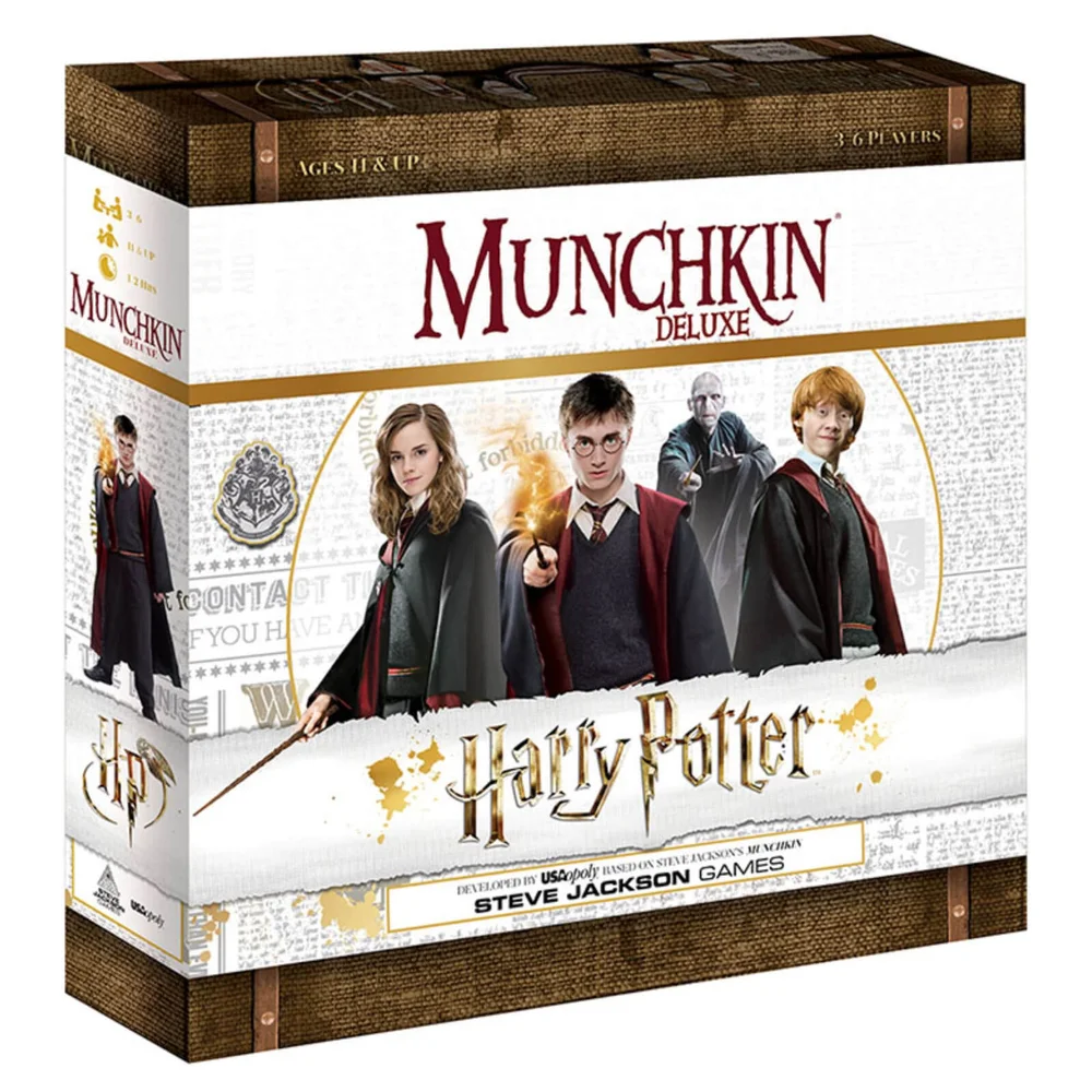 Munchkin Deluxe: Harry Potter Card Game Afbeelding 1