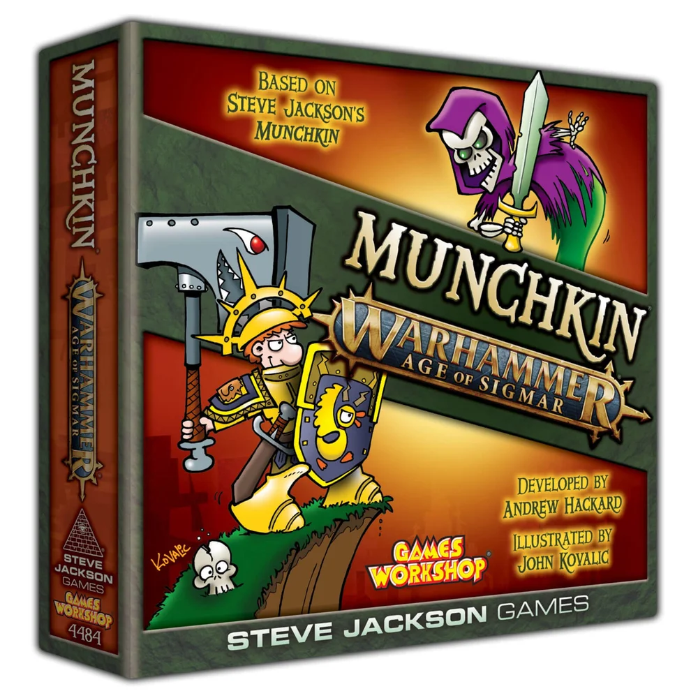 Munchkin Warhammer Age of Sigmar Kaartspel Afbeelding 1