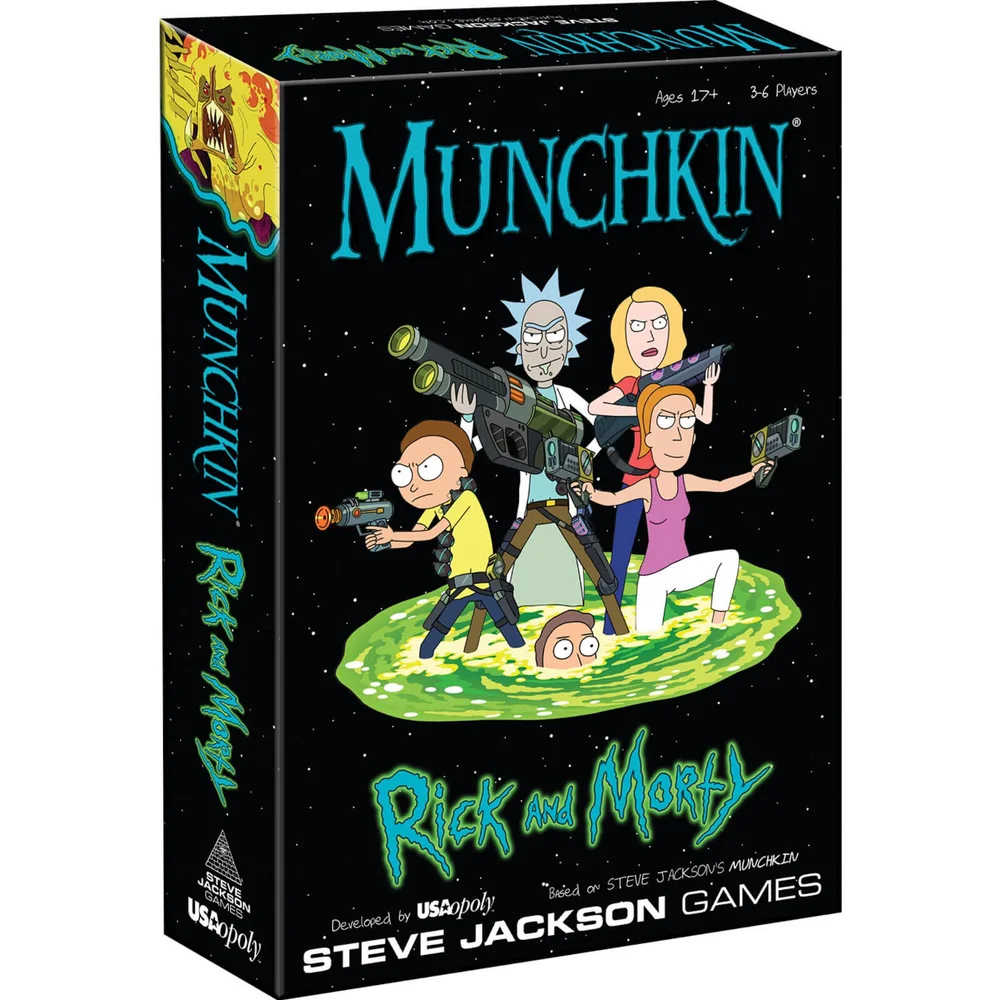 Munchkin: Rick and Morty Kaartspel Afbeelding 1