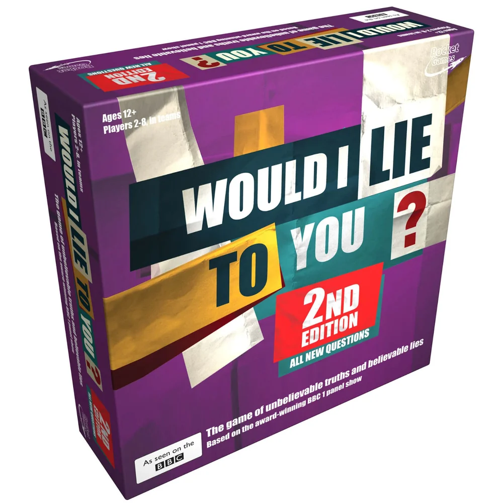 Would I Lie To You 2e Editie Bordspel Afbeelding 1