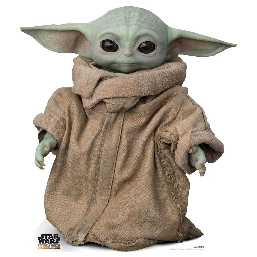 The Mandalorian - The Child baby Yoda Mini Kartonnen Uitknipsel Afbeelding 1