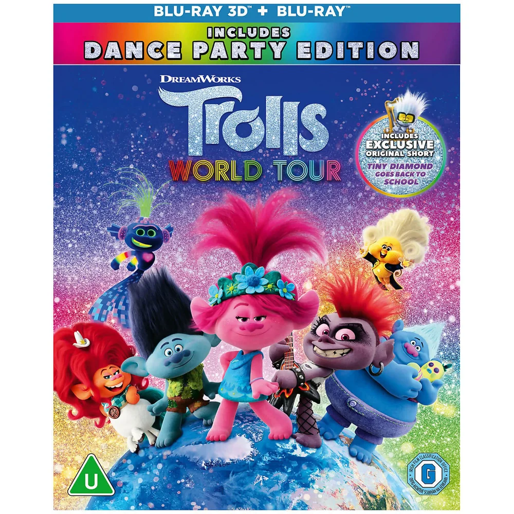 Trolls World Tour - 3D (Inclusief 2D Blu-ray) Afbeelding 1
